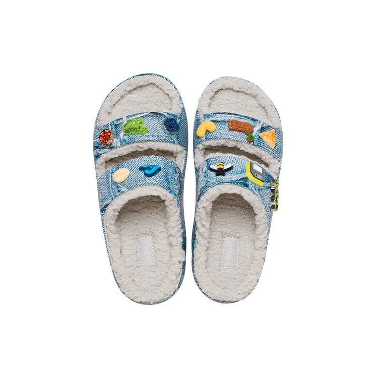 Crocs Classic Cozzzy Sandal SZA Denim 8 Crocs Classic Cozzzy Sandal SZA Denim