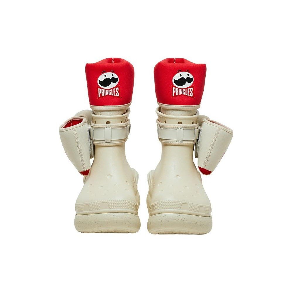 Crocs Classic Crush Boot Pringles 6 Crocs Classic Crush Boot Pringles