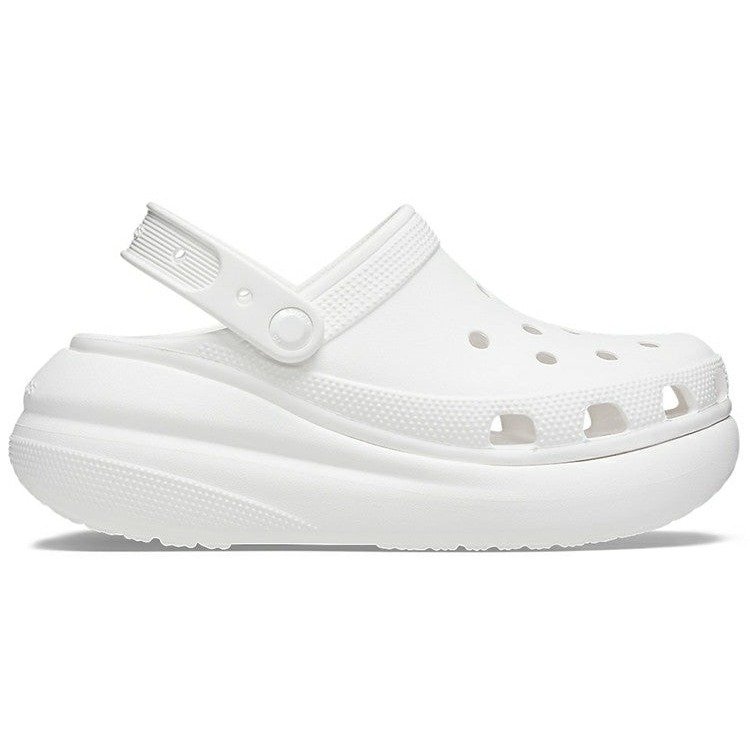 Crocs Classic Crush Clog White 5 Crocs Classic Crush Clog White