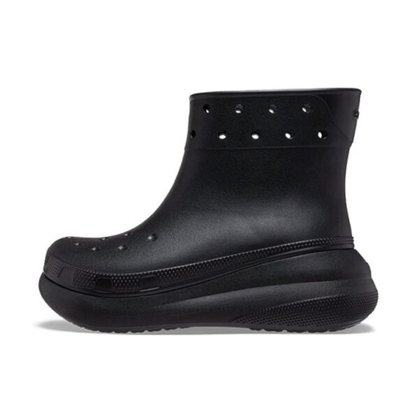 Crocs Classic Crush Rain Boot Black