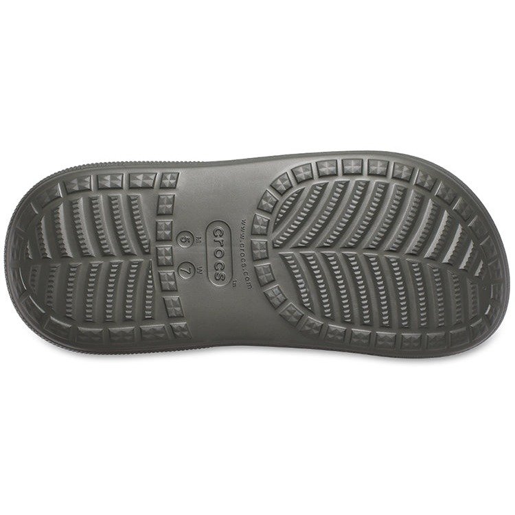 Crocs Classic Crush Rain Boot Dusty Olive 9 Crocs Classic Crush Rain Boot Dusty Olive