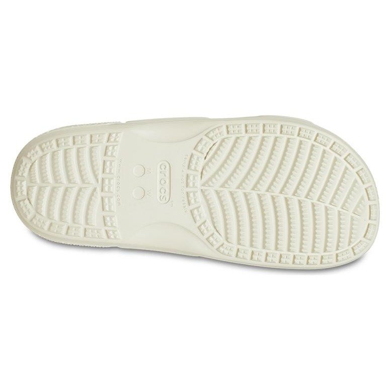 Crocs Classic Double Band Slide Sandals Bone 9 Crocs Classic Double Band Slide Sandals Bone