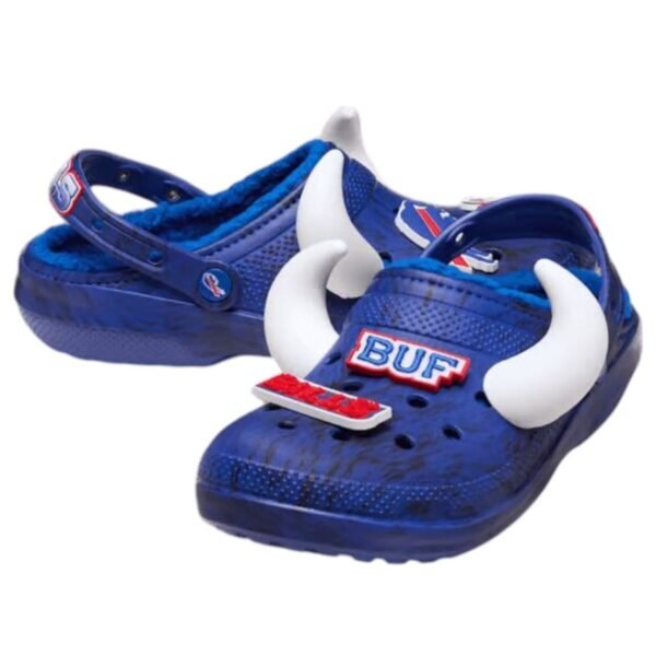 Crocs Classic Lined Clog NFL Buffalo Bills