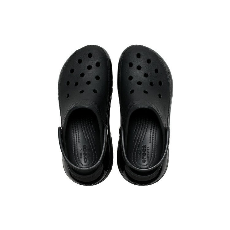 Crocs Classic Mega Crush Clog Black 7 Crocs Classic Mega Crush Clog Black