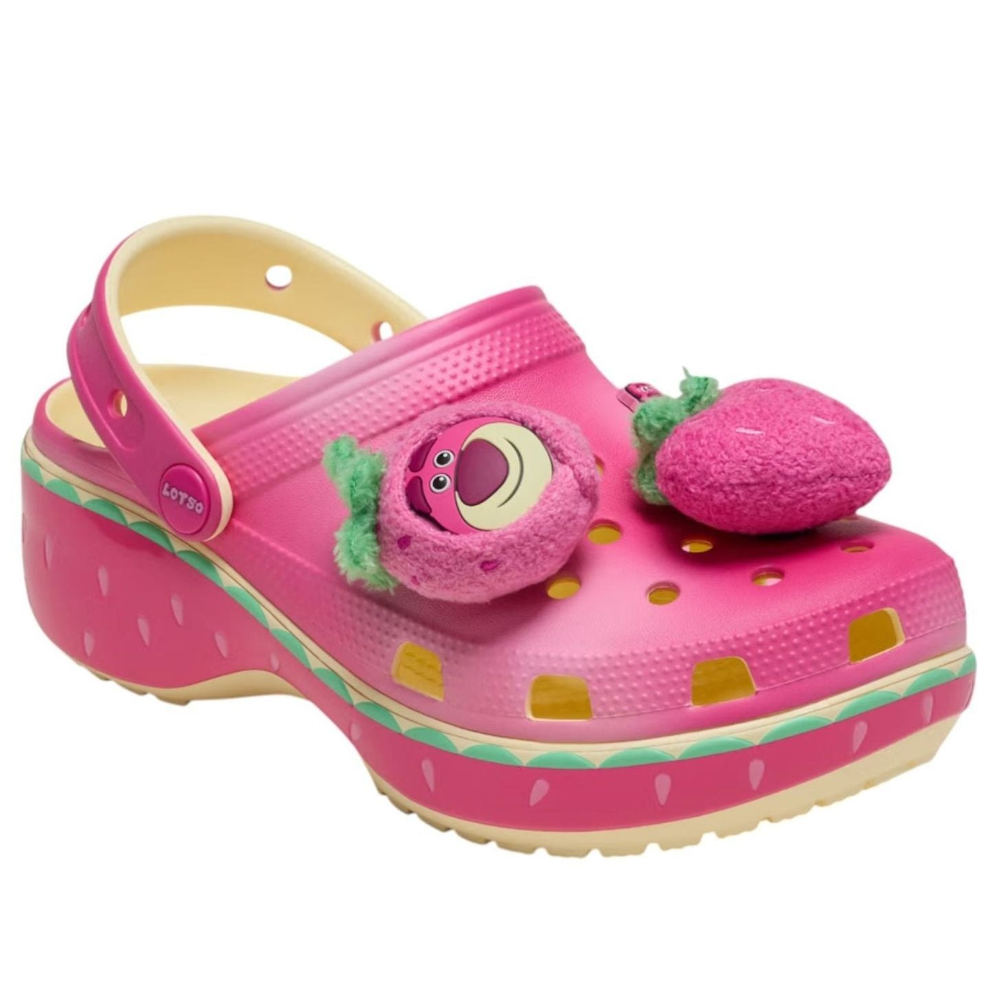 Crocs Classic Platform Clog Toy Story Lotso (Womens) 5 Crocs Classic Platform Clog Toy Story Lotso (Womens)
