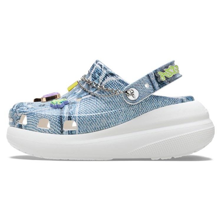 Crocs Mega Crush Clog SZA Denim 4 Crocs Mega Crush Clog SZA Denim