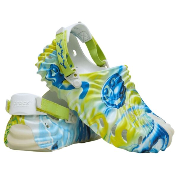Crocs Pollex Clog by Salehe Bembury x Kenny Scharf Art Friends Thumbs Up Good Job