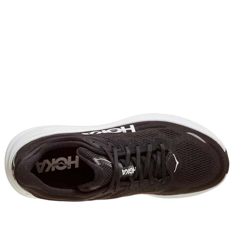Hoka One One Bondi 9 Black White 5 Hoka One One Bondi 9 Black White