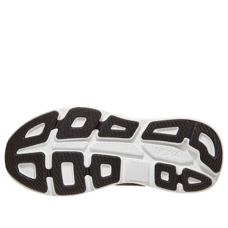 Hoka One One Bondi 9 Black White 6 Hoka One One Bondi 9 Black White