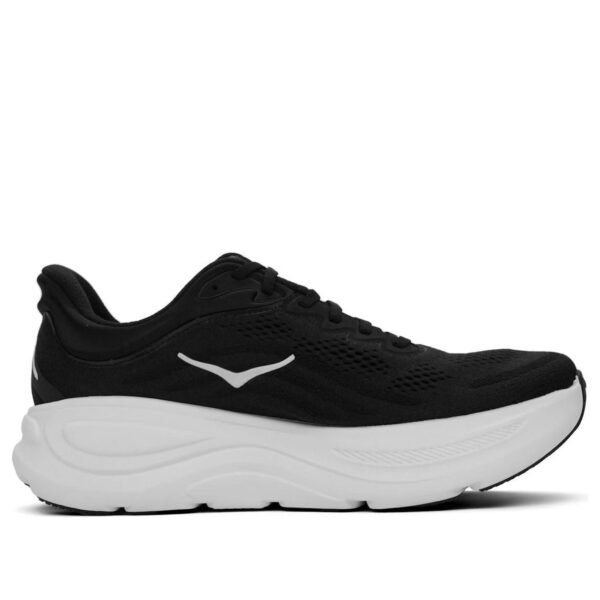 Hoka One One Bondi 9 Black White (Womens)