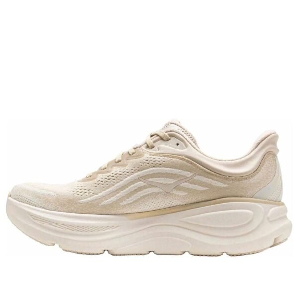 Hoka One One Bondi 9 Oatmeal Oat Milk