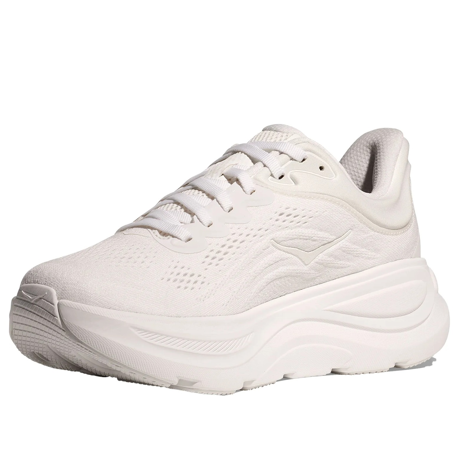 Hoka One One Bondi 9 Triple White (Womens) 5 Hoka One One Bondi 9 Triple White (Womens)