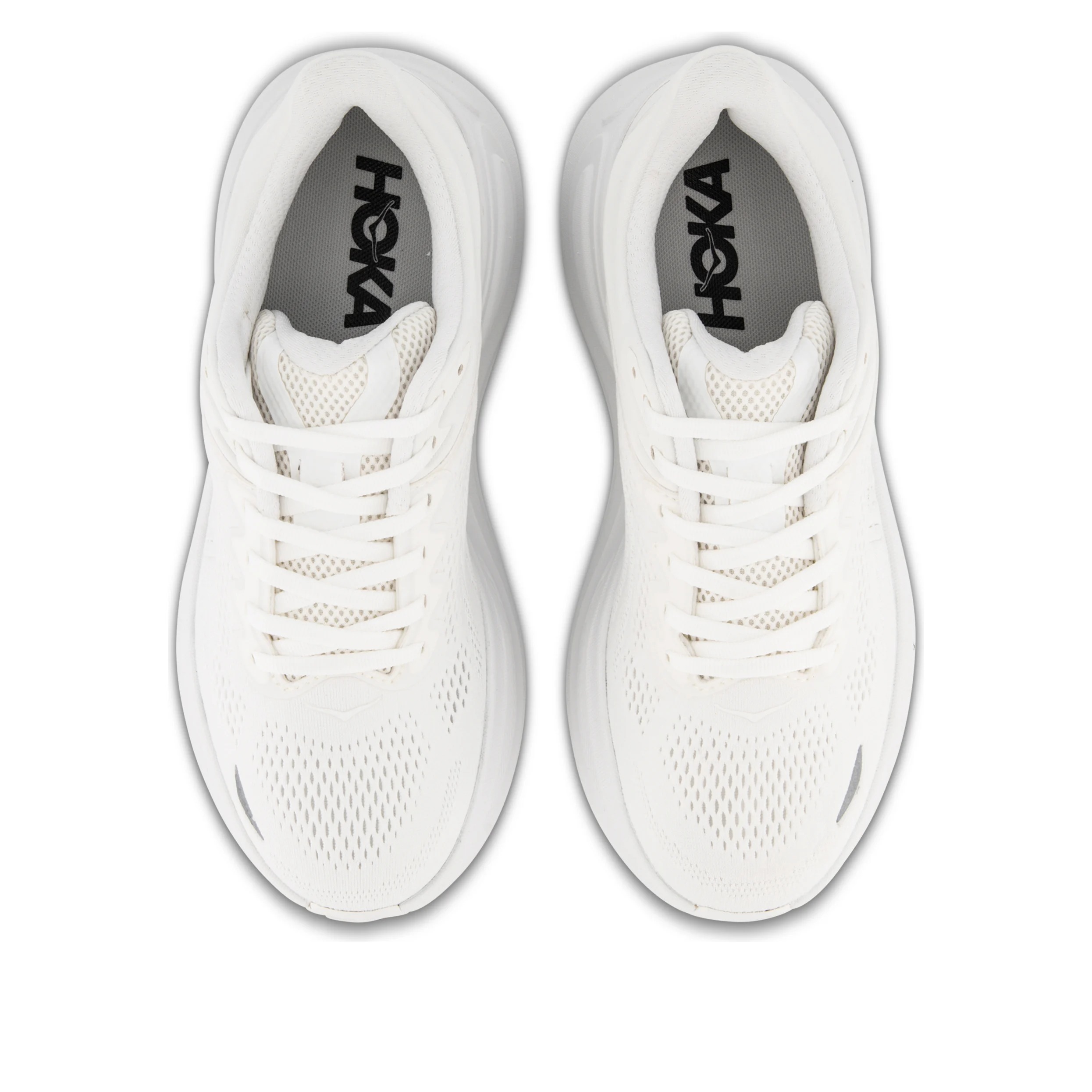 Hoka One One Bondi 9 Triple White (Womens) 6 Hoka One One Bondi 9 Triple White (Womens)