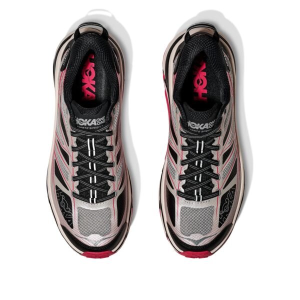 Hoka One One Mafate Speed 2 Galactic Grey Ruby Red