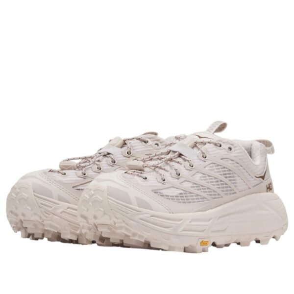 Hoka One One Mafate Three 2 Grid Rose Cream Stucco