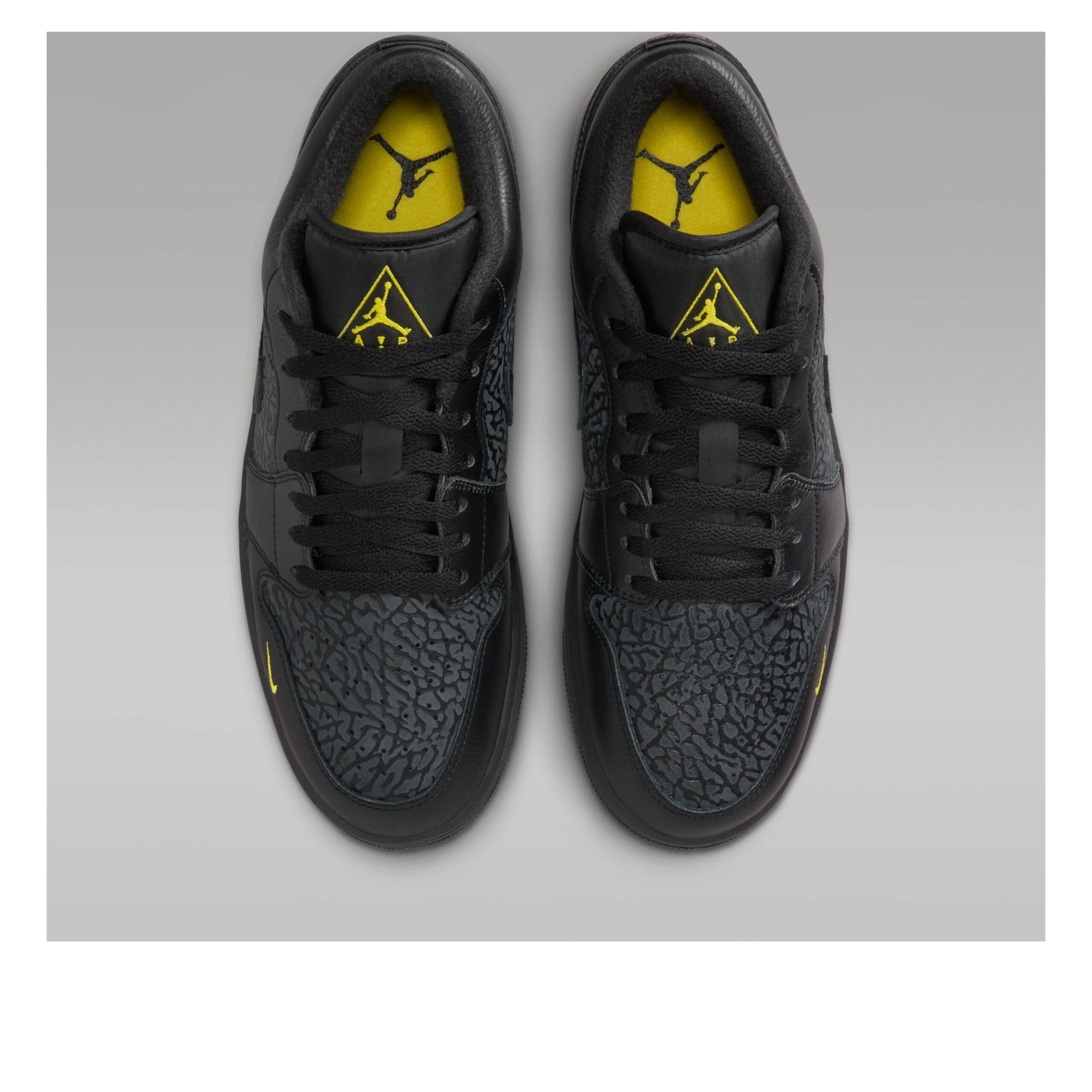 Jordan 1 Low Black Elephant Print 4 Jordan 1 Low Black Elephant Print