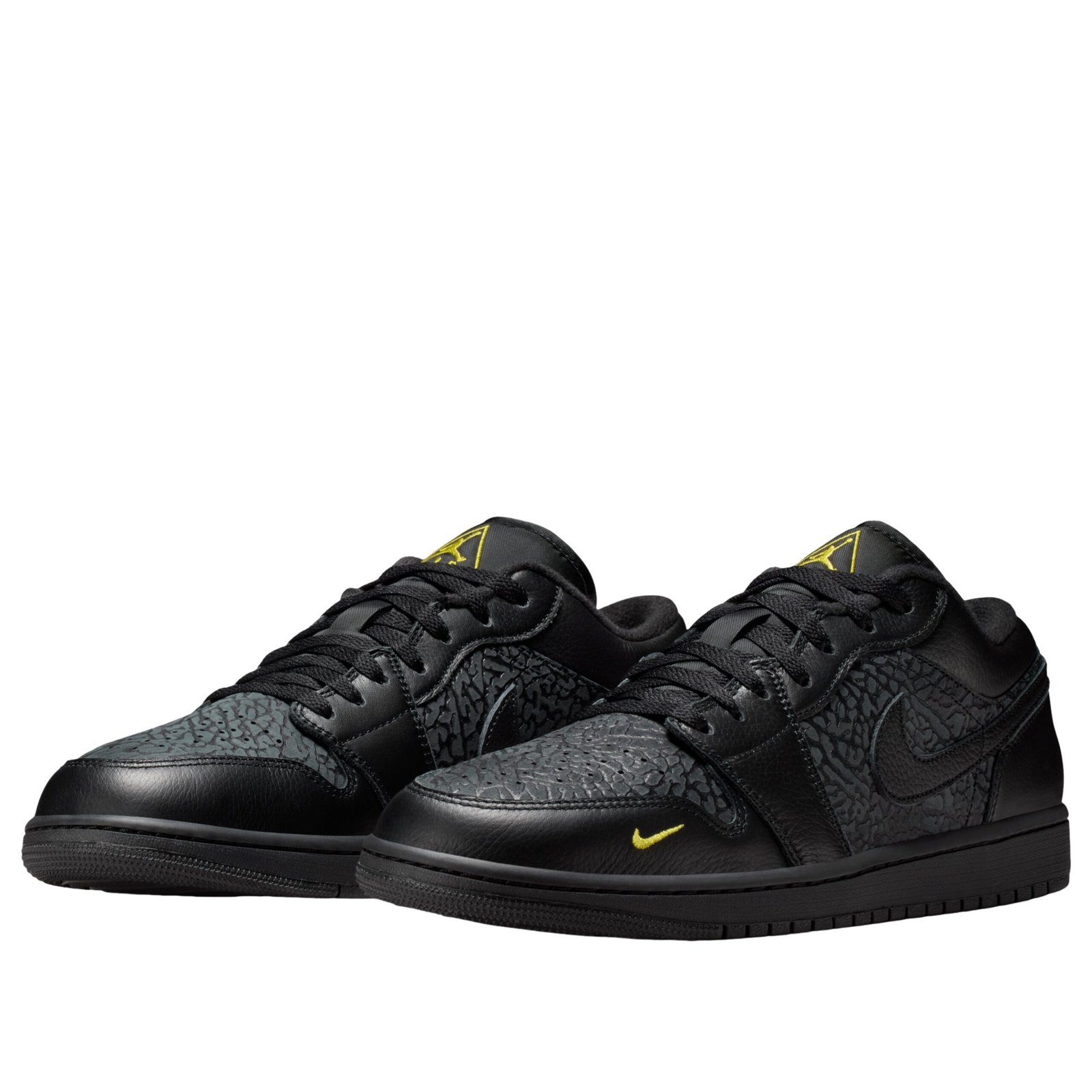 Jordan 1 Low Black Elephant Print 6 Jordan 1 Low Black Elephant Print