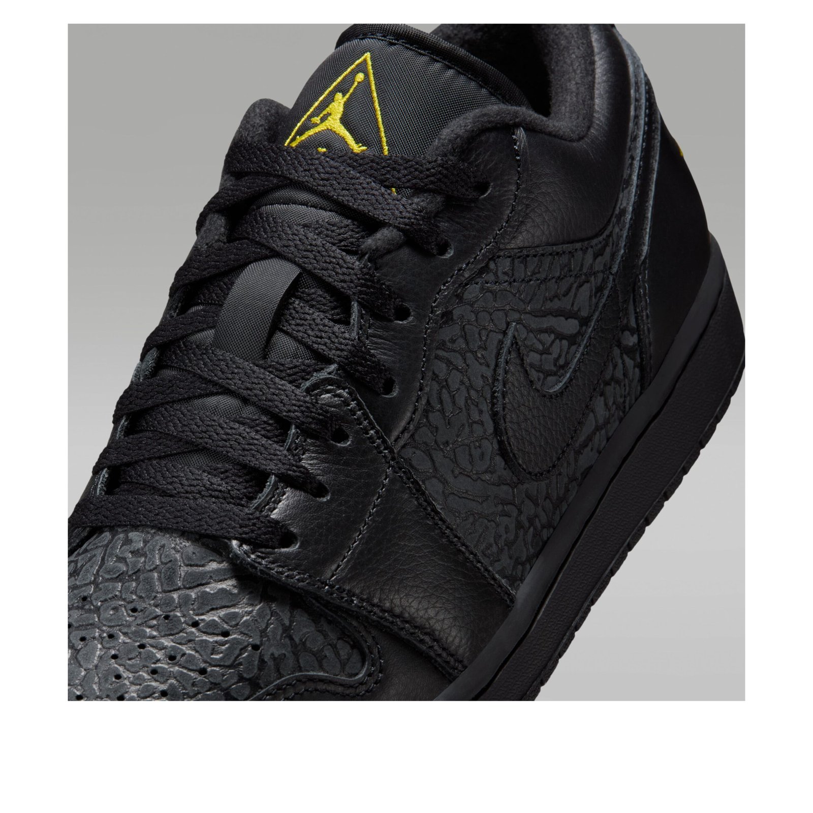 Jordan 1 Low Black Elephant Print 7 Jordan 1 Low Black Elephant Print