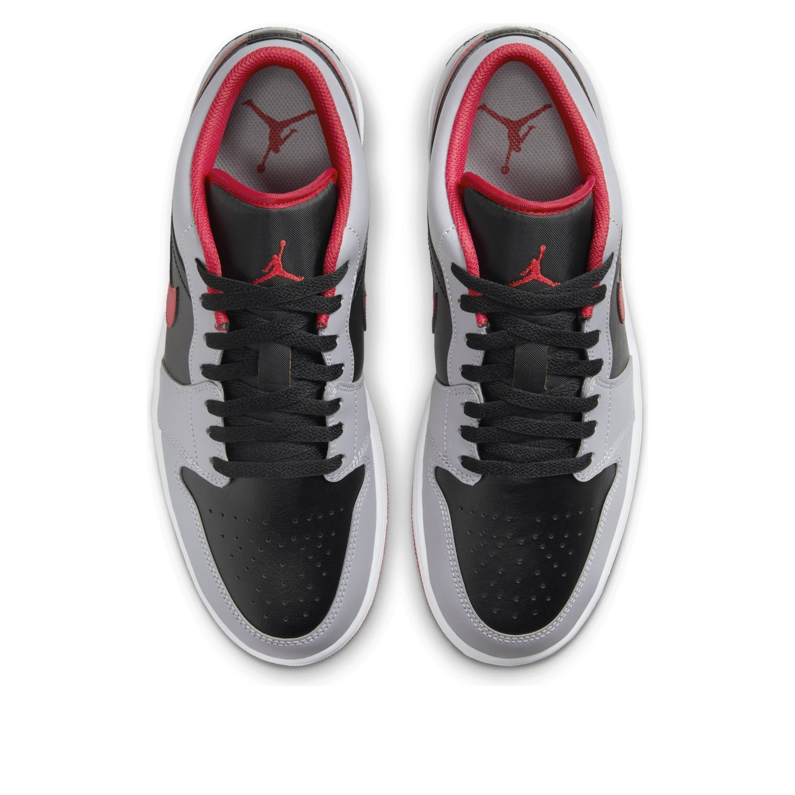 Jordan 1 Low Black Light Smoke Grey Gym Red 4 Jordan 1 Low Black Light Smoke Grey Gym Red