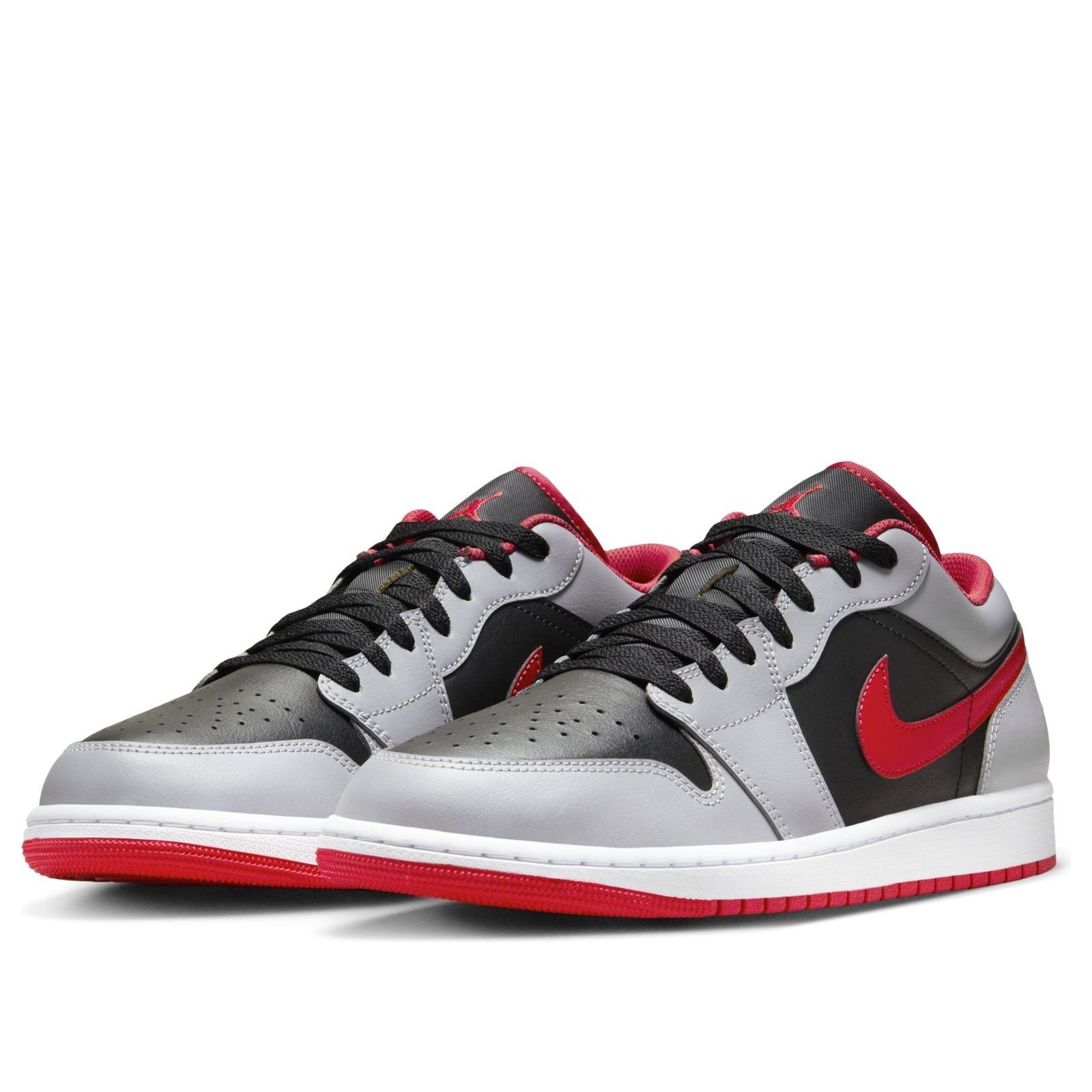 Jordan 1 Low Black Light Smoke Grey Gym Red 6 Jordan 1 Low Black Light Smoke Grey Gym Red