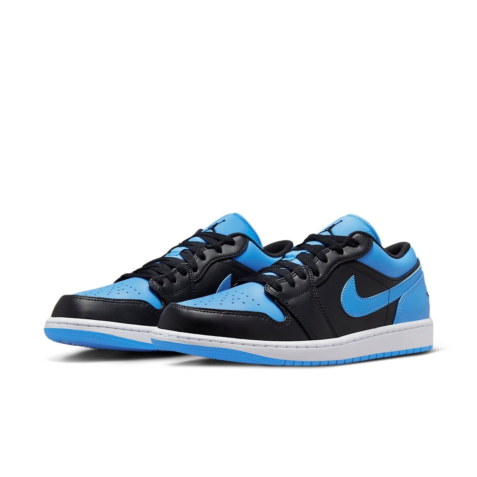 Jordan 1 Low Black University Blue 4 Jordan 1 Low Black University Blue