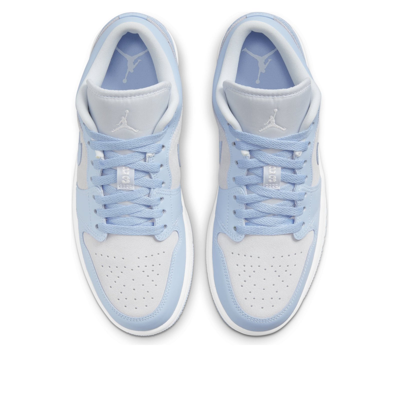 Jordan 1 Low Football Grey Aluminum (Women's) 4 Jordan 1 Low Football Grey Aluminum (Women's)