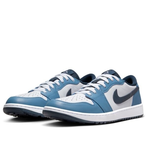 Jordan 1 Low Golf White Aegean Storm