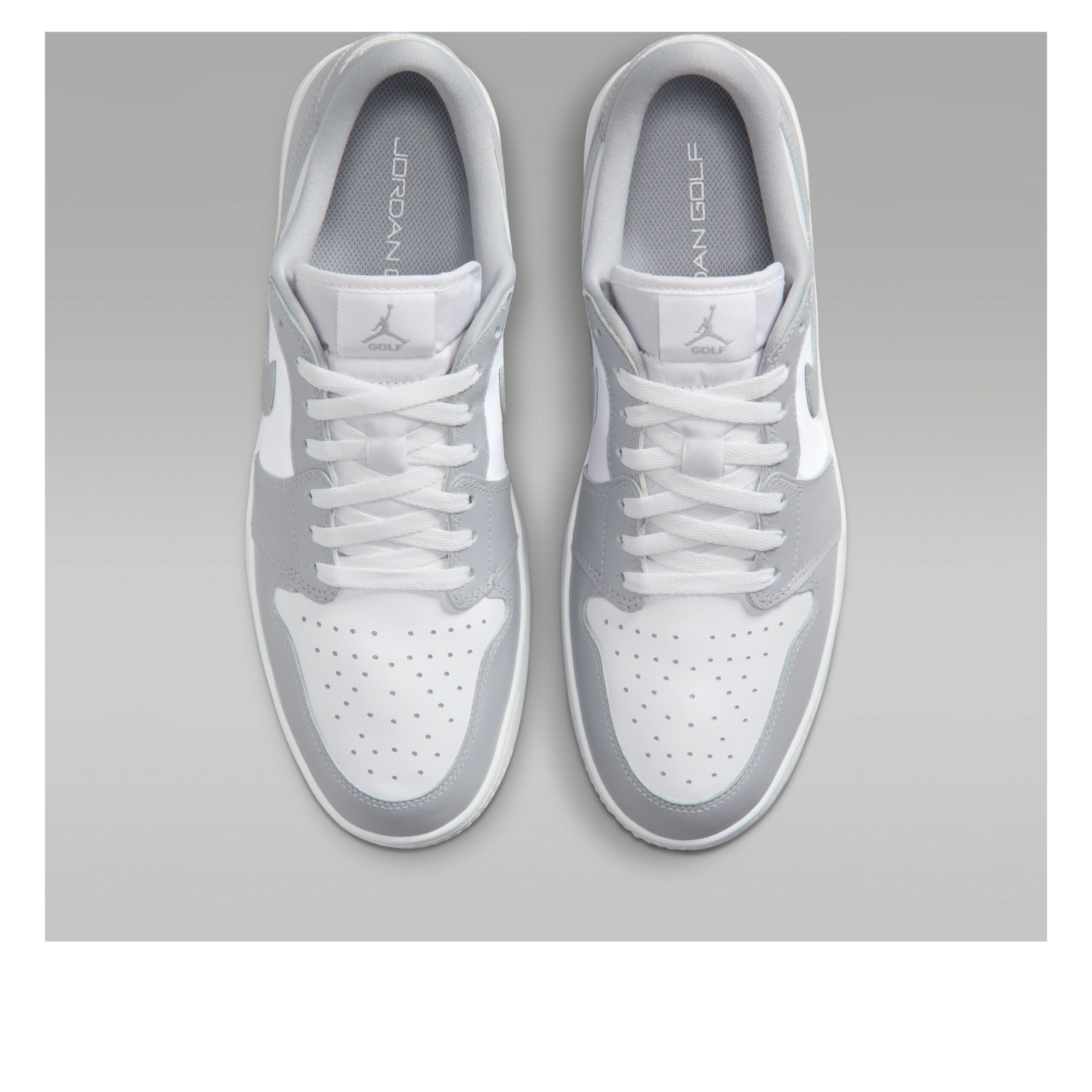 Jordan 1 Low Golf Wolf Grey White 4 Jordan 1 Low Golf Wolf Grey White