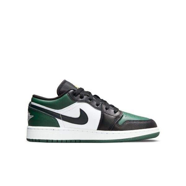 Jordan 1 Low Green Toe (GS)