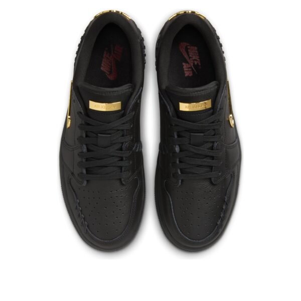 Jordan 1 Low Method of Make Black Metallic Gold (Women’s)