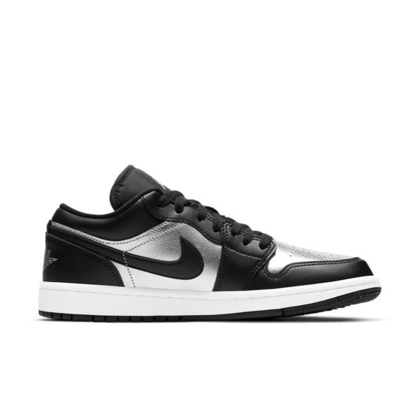 Jordan 1 Low SE Black Metallic Silver (Women’s)
