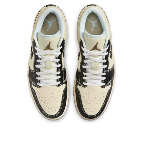 Jordan 1 Low SE Coconut Milk Black Muslin