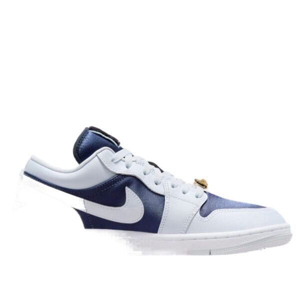 Jordan 1 Low SE Football Grey White Gym Red Midnight Navy (Women’s)