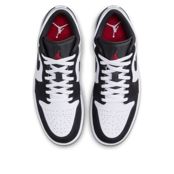 Jordan 1 Low SE White Fire Red Black Matte Silver