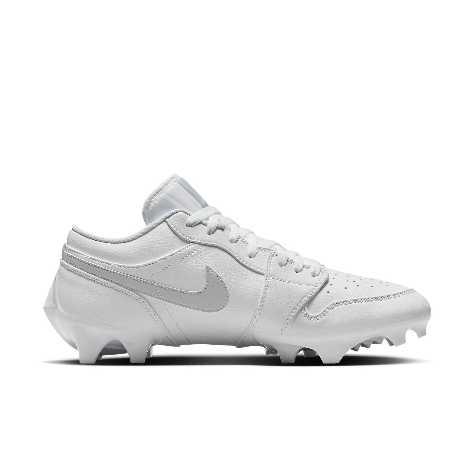 Jordan 1 Low TD Cleat White Grey Fog 4 Jordan 1 Low TD Cleat White Grey Fog