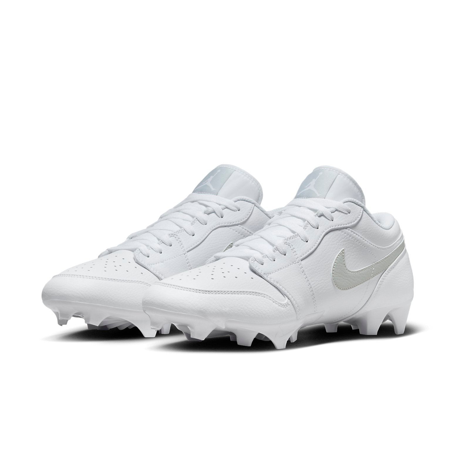 Jordan 1 Low TD Cleat White Grey Fog 6 Jordan 1 Low TD Cleat White Grey Fog