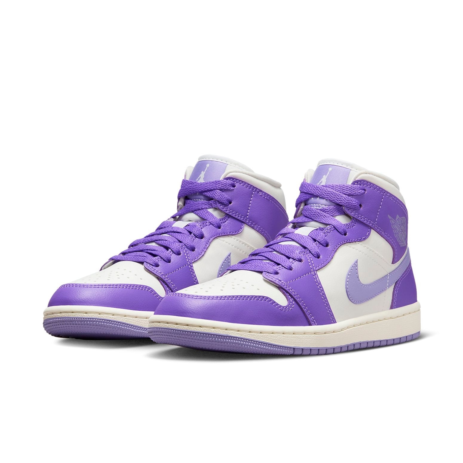 Jordan 1 Mid Action Grape (Women's) 5 Jordan 1 Mid Action Grape (Women's)
