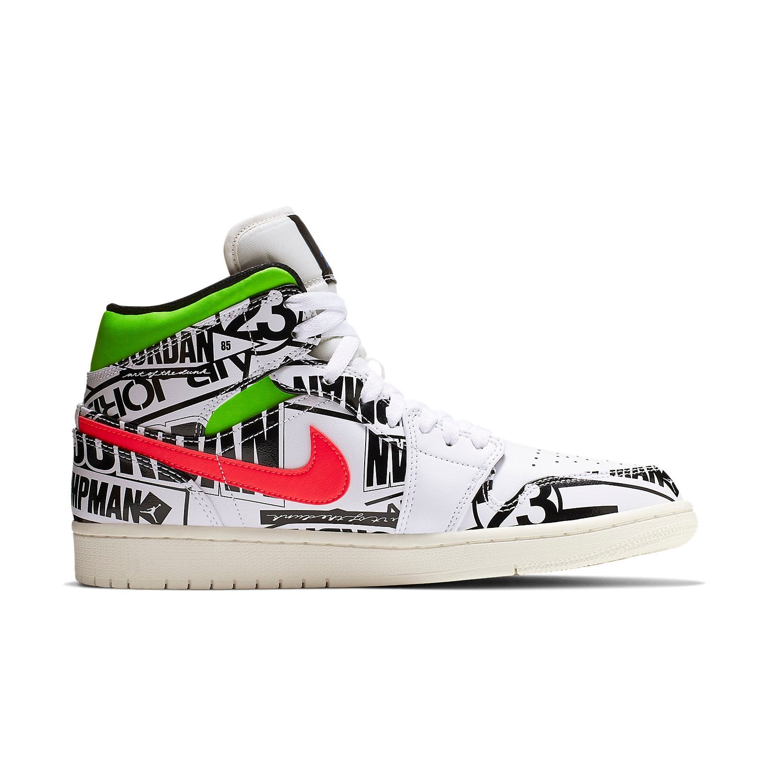 Jordan 1 Mid All Over Logos 4 Jordan 1 Mid All Over Logos