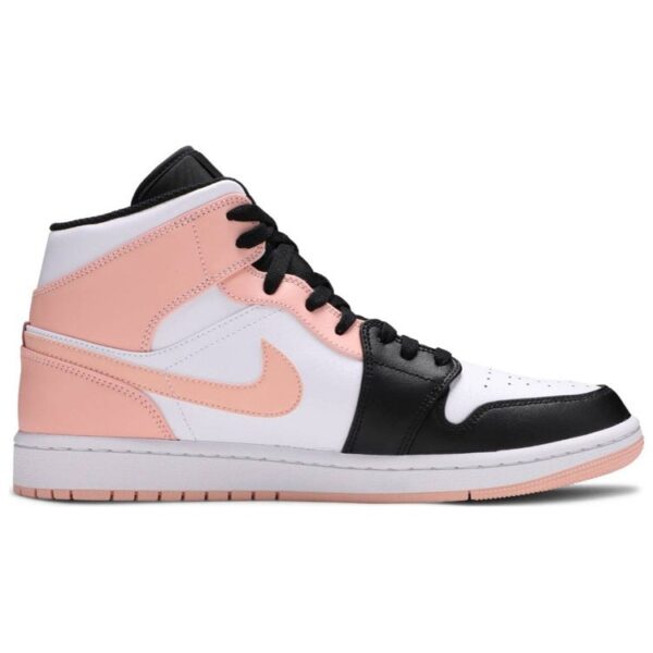 Jordan 1 Mid Arctic Orange Black Toe
