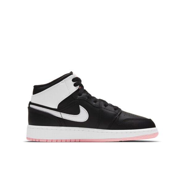 Jordan 1 Mid Arctic Pink Black (GS)