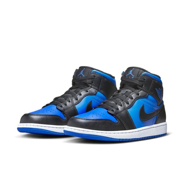 Jordan 1 Mid Black Royal Blue