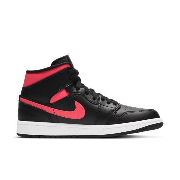 Jordan 1 Mid Black Siren Red (Women’s)