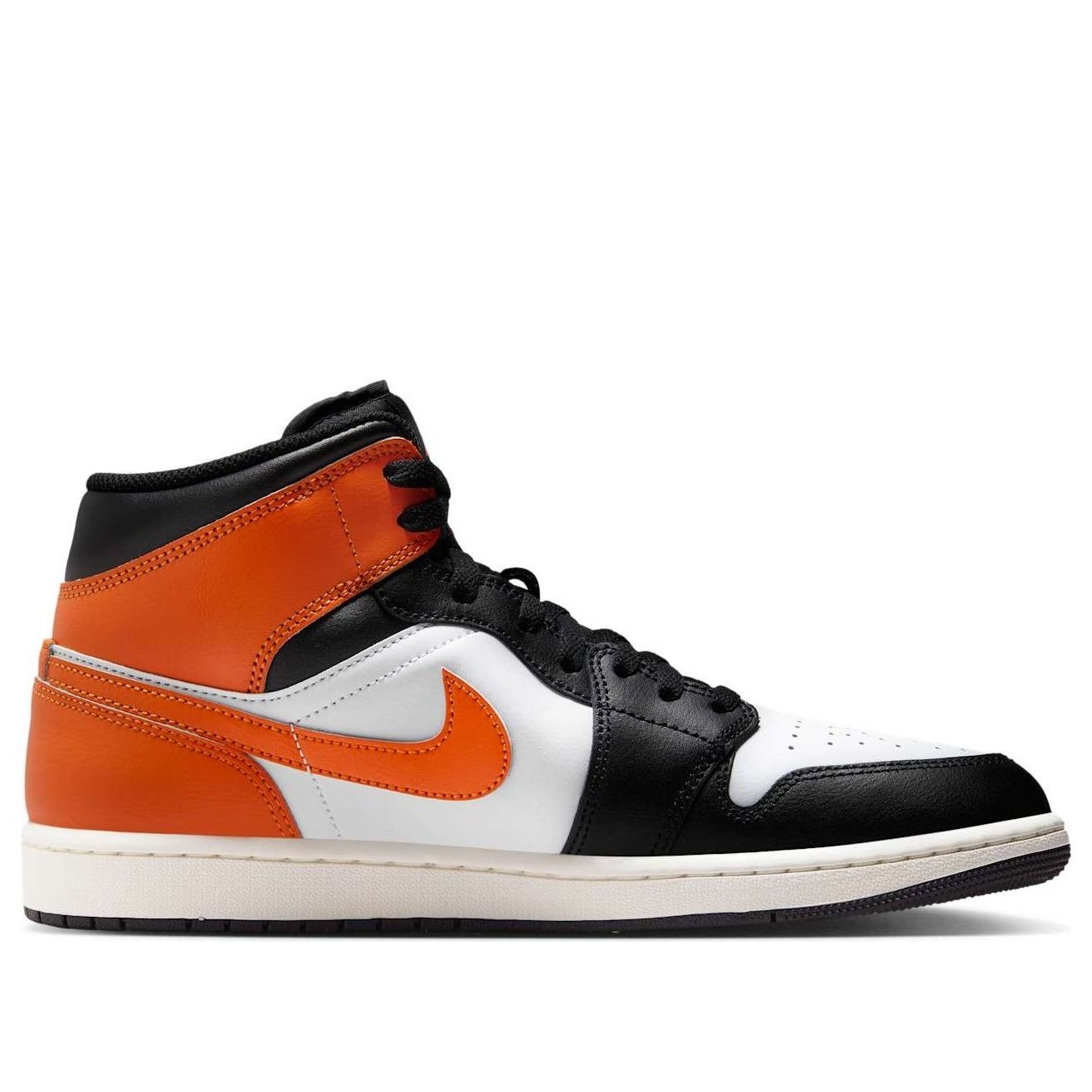 Jordan 1 Mid Black Toe Starfish 4 Jordan 1 Mid Black Toe Starfish