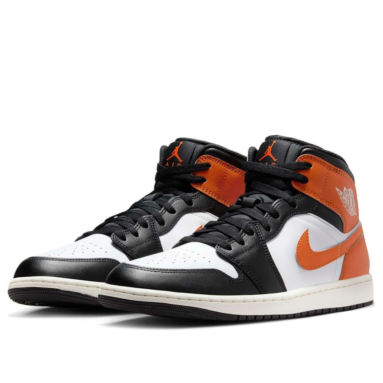 Jordan 1 Mid Black Toe Starfish 5 Jordan 1 Mid Black Toe Starfish