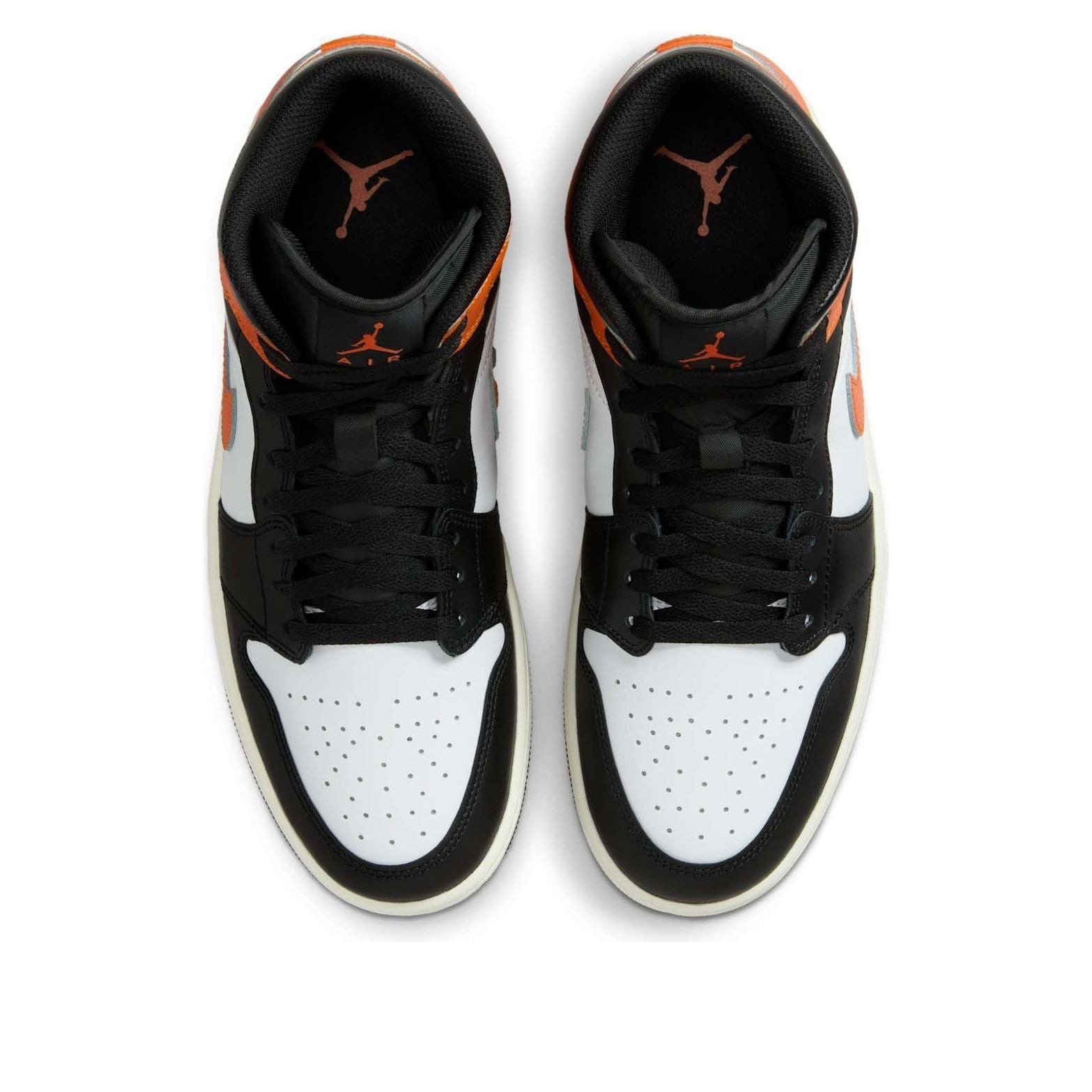 Jordan 1 Mid Black Toe Starfish 6 Jordan 1 Mid Black Toe Starfish