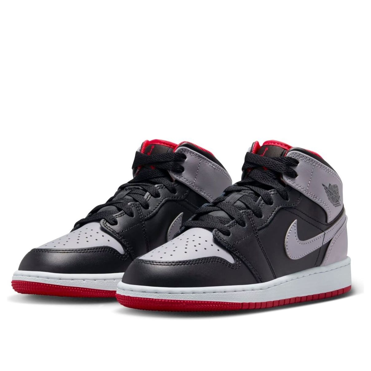 Jordan 1 Mid Bred Shadow (GS) 5 Jordan 1 Mid Bred Shadow (GS)
