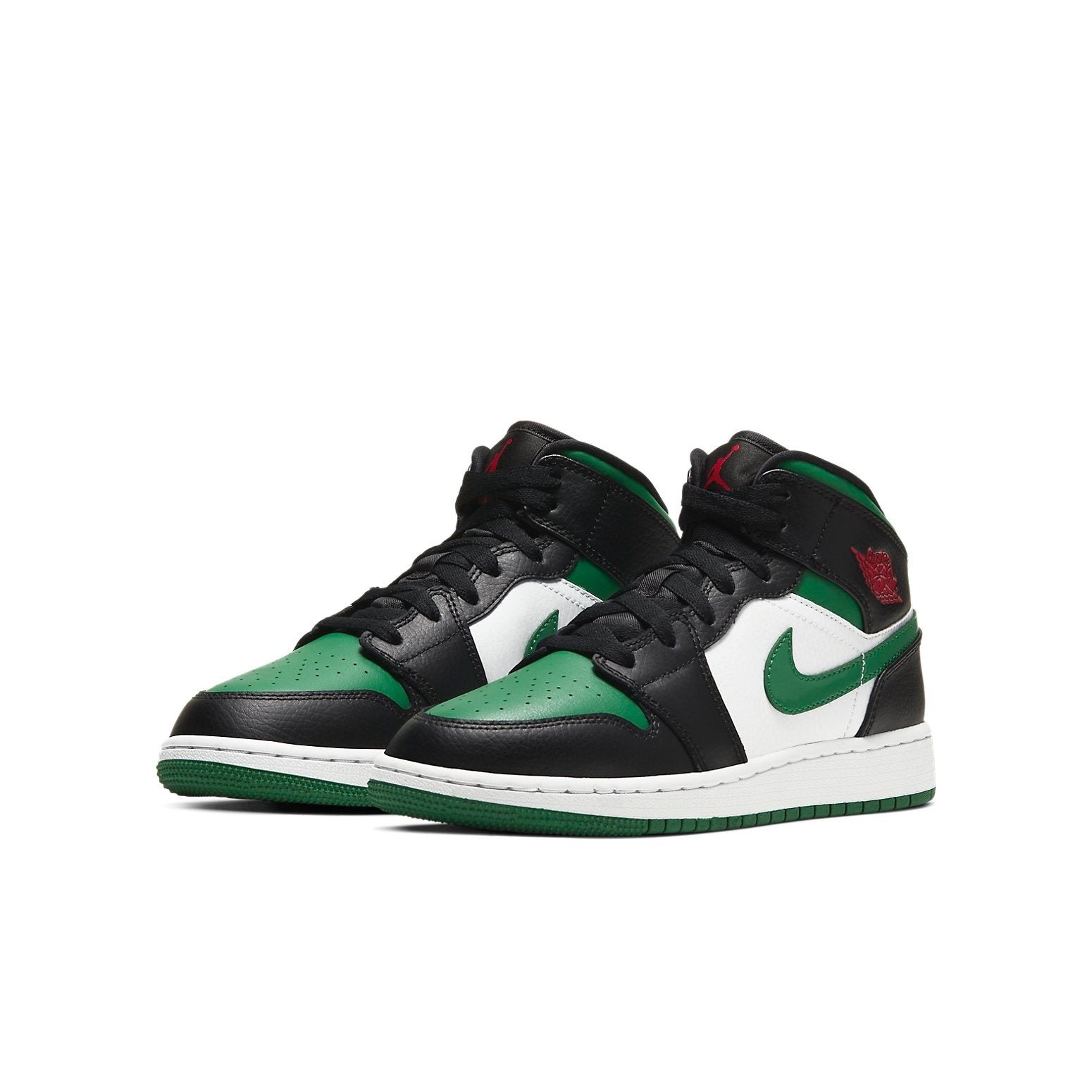 Jordan 1 Mid Green Toe (GS) 5 Jordan 1 Mid Green Toe (GS)