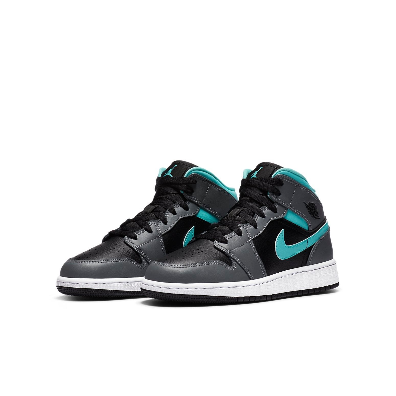 Jordan 1 Mid Grey Aqua (GS) 5 Jordan 1 Mid Grey Aqua (GS)