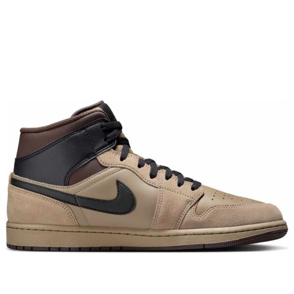 Jordan 1 Mid Khaki Baroque Brown