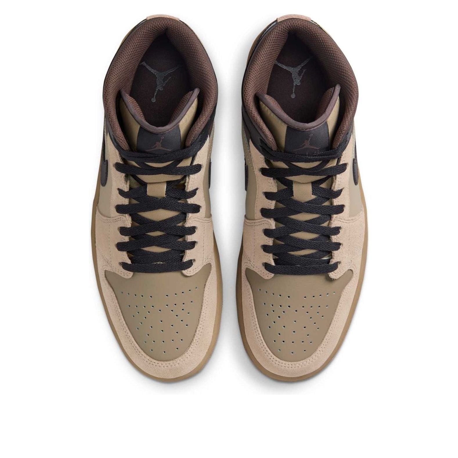 Jordan 1 Mid Khaki Baroque Brown 6 Jordan 1 Mid Khaki Baroque Brown